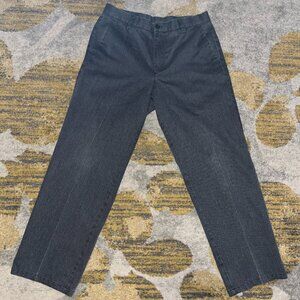 Vintage Dockers Wide-Leg Gray Pants - Classic Fit - 32x30.5 - GUC - Some Fading